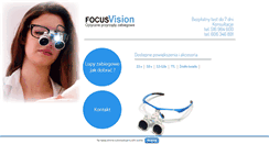 Desktop Screenshot of focus-vision.pl